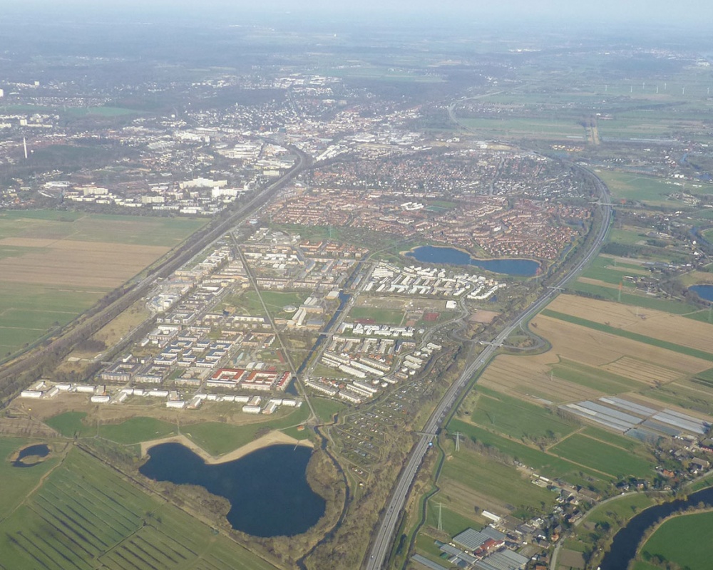 Neu Allerm&ouml;he &ndash; Luftbild